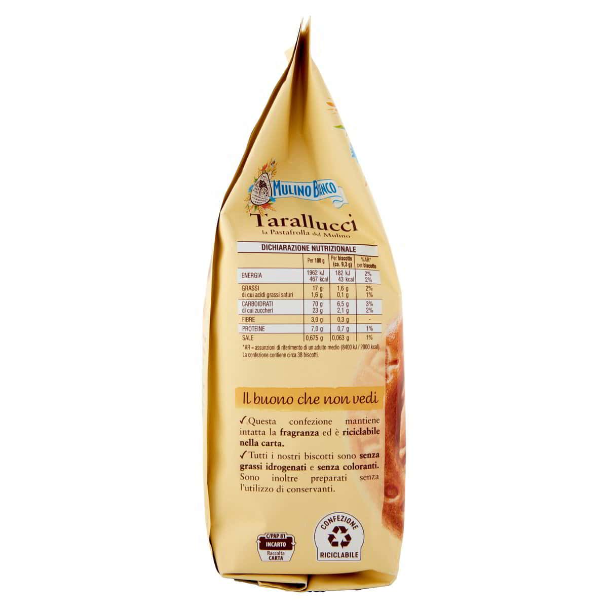 Tarallucci – omlós keksz friss tojással