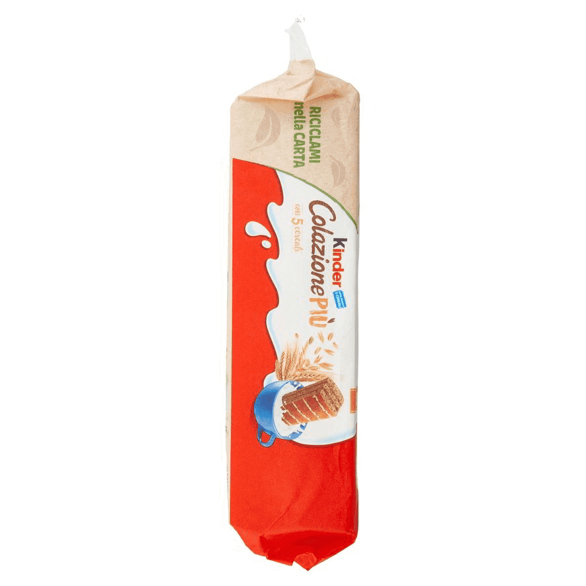 Kinder Colazione Più – kakaókrémes piskótaszelet teljes kiőrlésű gabonával (10 db) - Salamon Store