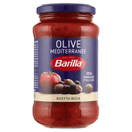 Barilla – paradicsomos szósz zöld és fekete olívabogyóval