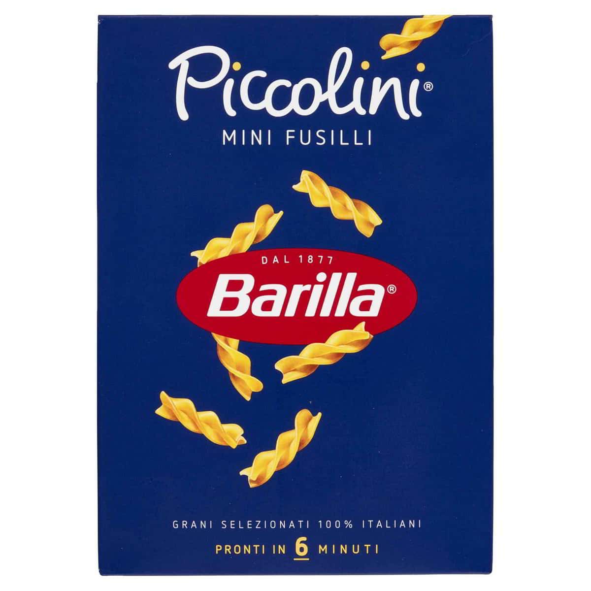 Mini Fusilli Piccolini – olasz kis spiráltészta