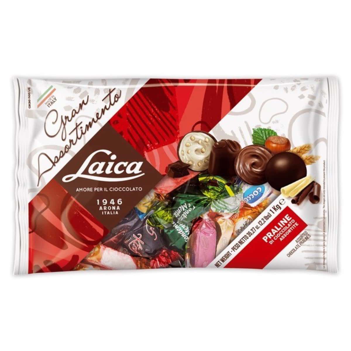 Assortiált csokoládé pralinék