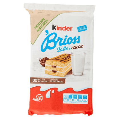 Kinder Brioss – tej- és kakaókrémes piskótaszelet (10 db)