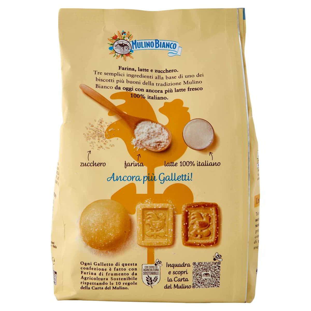 Galletti – édes keksz friss olasz tejjel