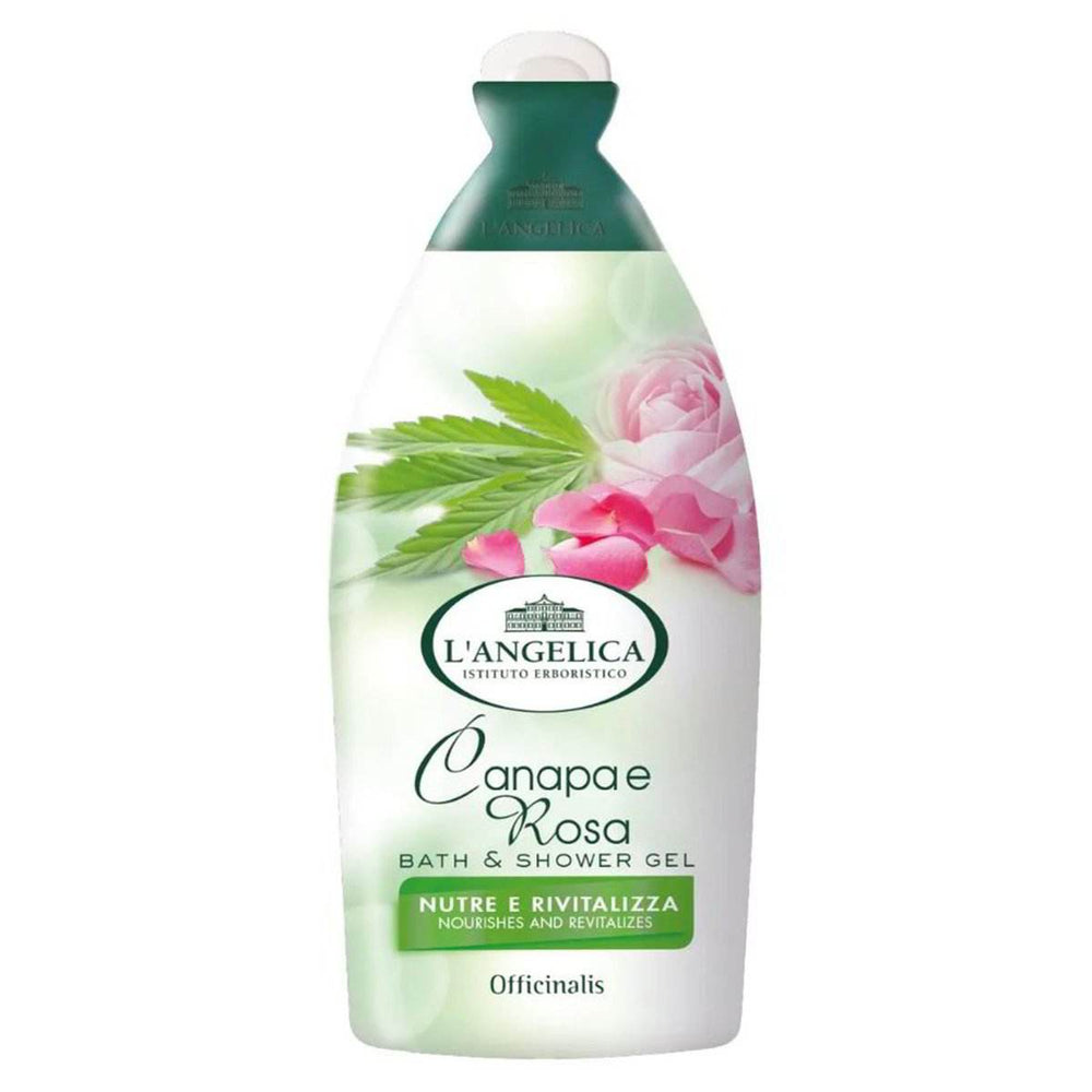 Bagnoschiuma Canapa & Rosa – Fürdőhab