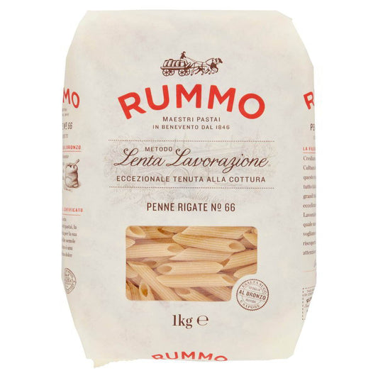Penne Rigate N.66 – Bordázott, csőtésztás olasz száraztészta - Salamon Store