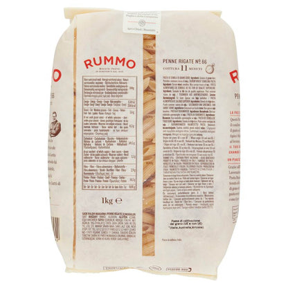 Penne Rigate N.66 – Bordázott, csőtésztás olasz száraztészta - Salamon Store