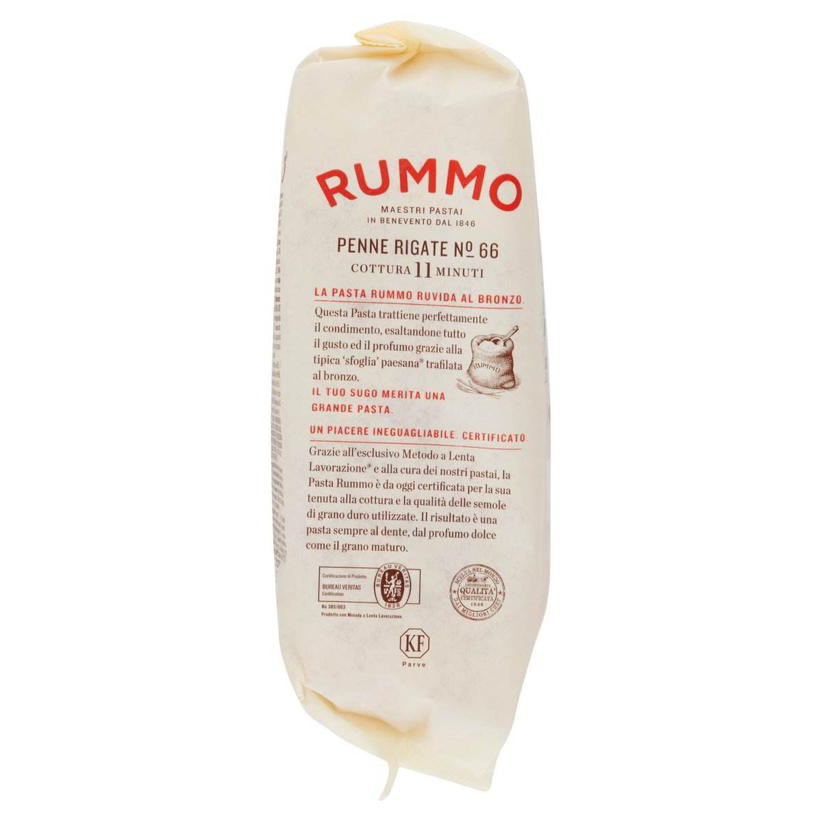 Penne Rigate N.66 – Bordázott, csőtésztás olasz száraztészta - Salamon Store