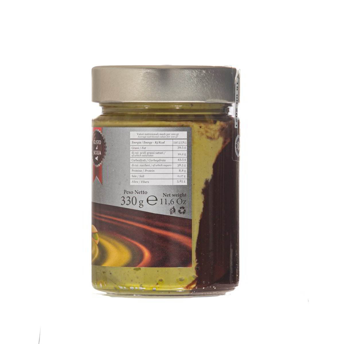 Crema Pistacchio / Cioccolato Fondente – Pisztácia és étcsokoládé krém - Salamon Store