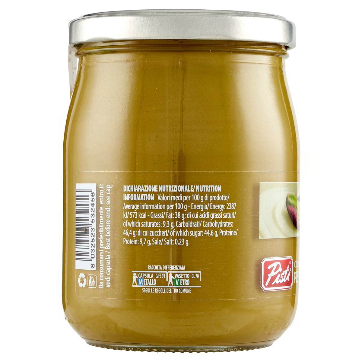 Crema Spalmabile Pistacchio – Pisztáciakrém - Salamon Store