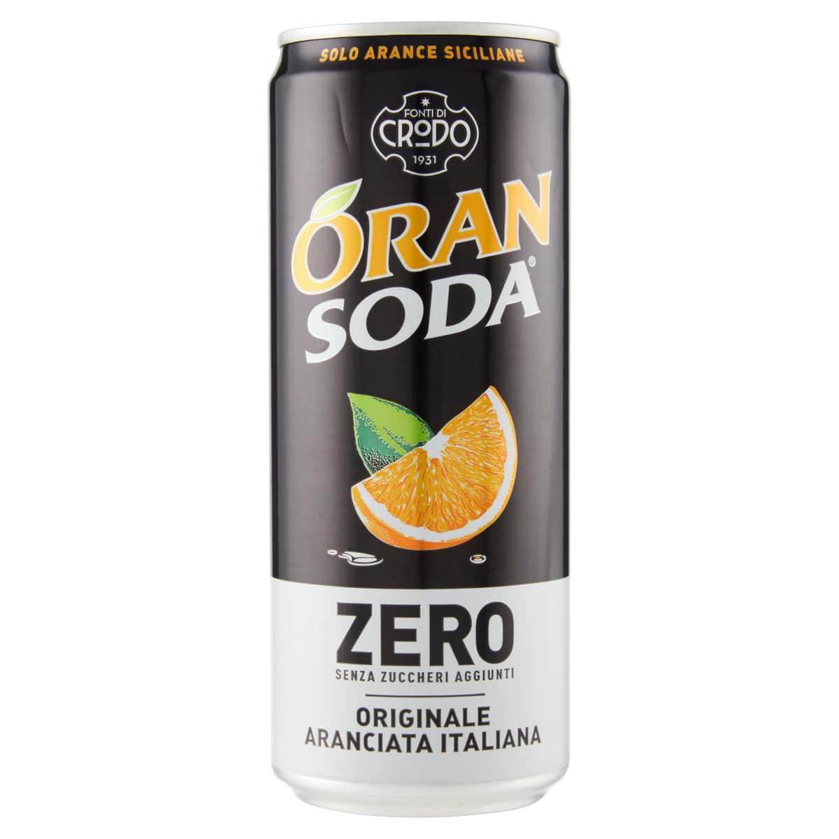 Oran Soda – olasz zero narancsital - Salamon Store
