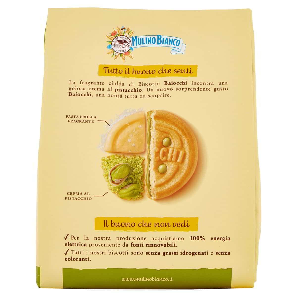 Baiocchi – pisztáciakrémmel töltött keksz - Salamon Store
