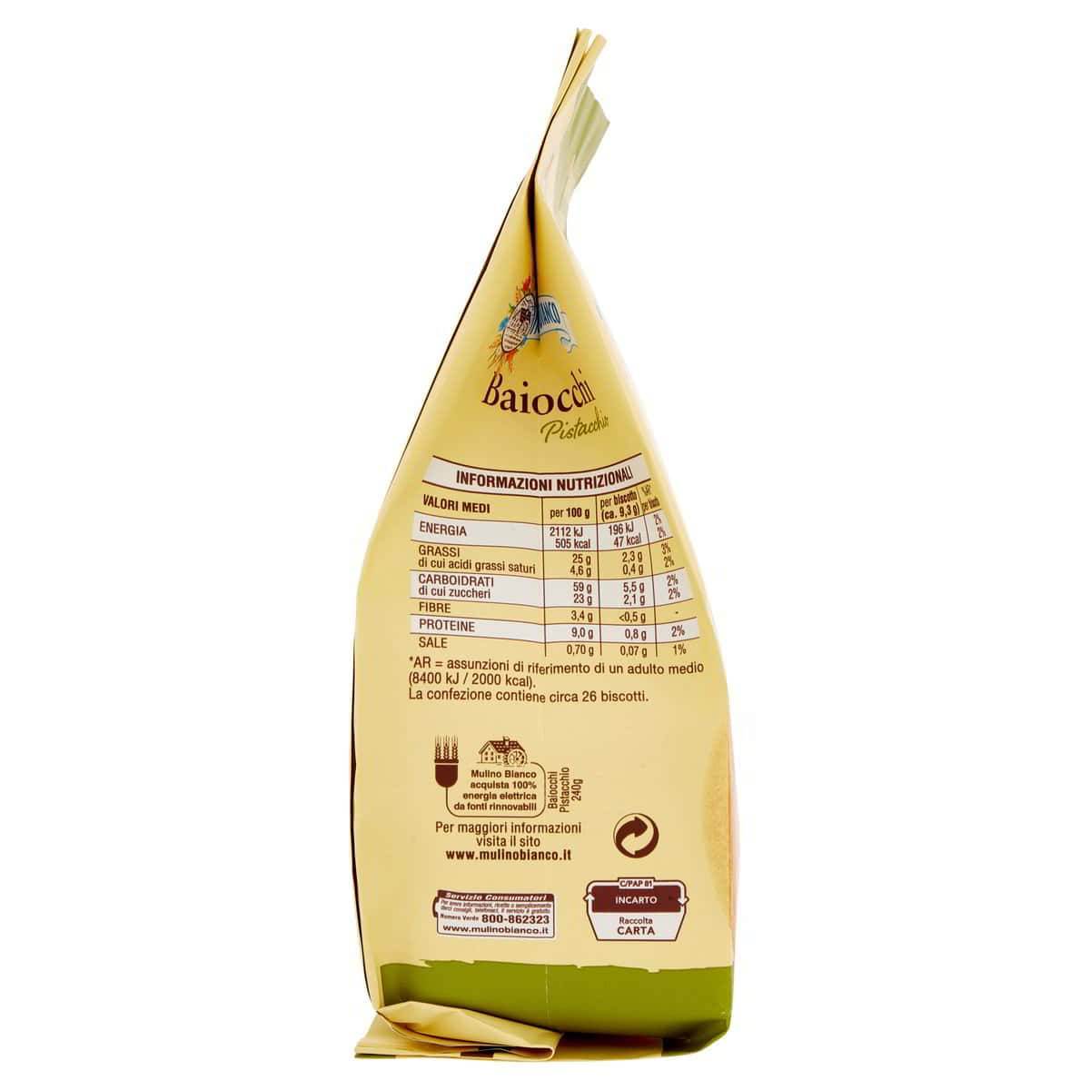 Baiocchi – pisztáciakrémmel töltött keksz - Salamon Store