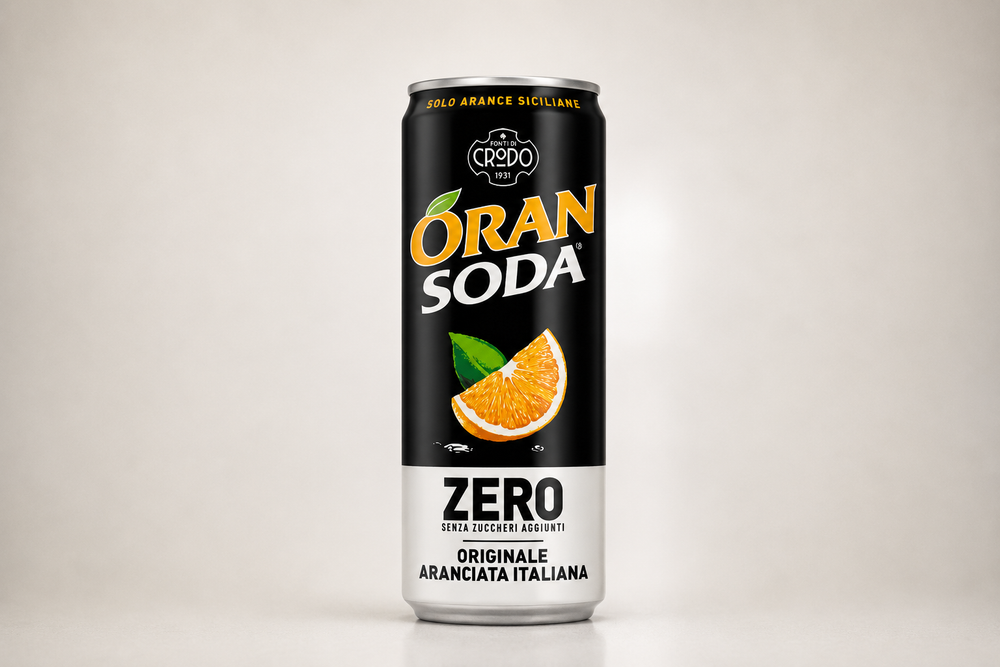 Oran Soda – olasz zero narancsital