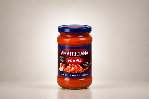 Barilla Amatriciana – Paradicsomos tésztaszósz olasz szalonnával