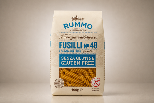 Rummo Fusilli No48 - Gluténmentes Tészta - 400g