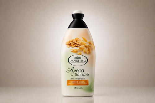 L'angelica Latte d'Avena – Zabtejjel dúsított habfürdő - 500ml