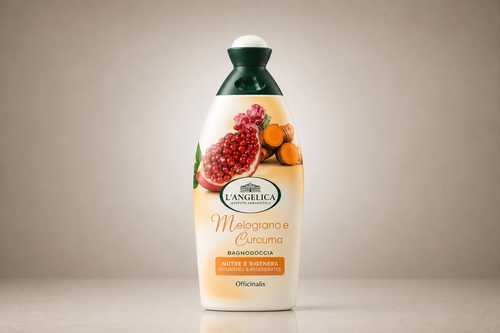 L'angelica Melograno & Curcuma – Fürdőhab - 500ml