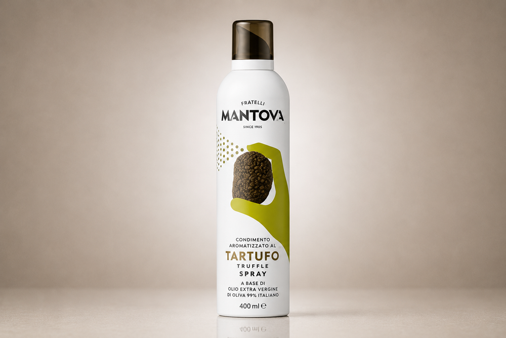 Mantova Tartufo Spray – Extra szűz olívaolaj szarvasgomba aromával - 400ml