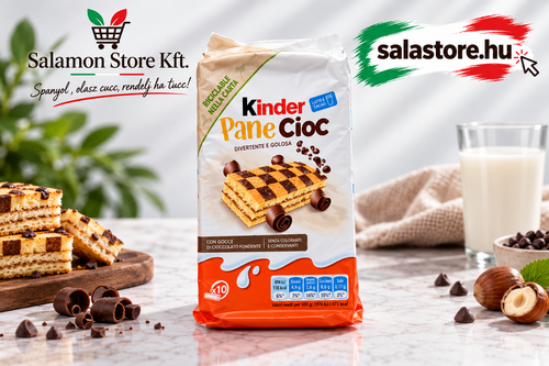 Kinder Pan & Ciocc – csokoládés piskótaszelet (10 db)