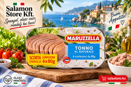 Maruzzella - tonhal saját levében - 6x80g