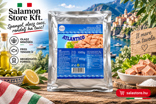 Atlantico – Tonhal napraforgóolajban - 1000g
