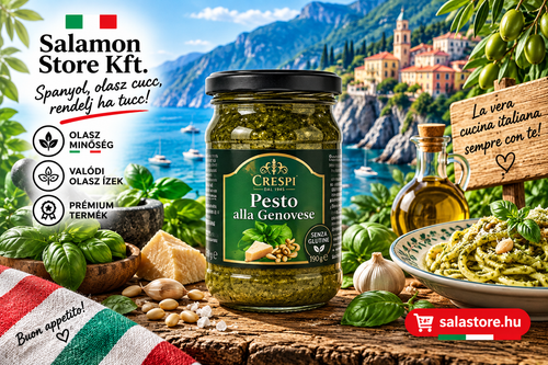 Crespi Pesto alla Genovese – Tradicionális genovai bazsalikomkrém - 190g