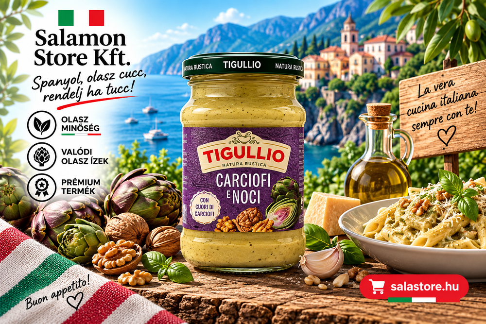 Tigullio pesto - Articsókás és diós - 185g