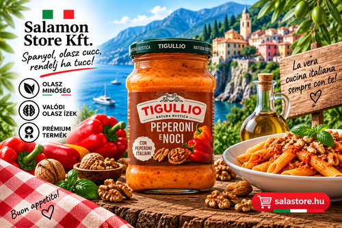 Tigullio - Pesto pepperónival és dióval - 190g