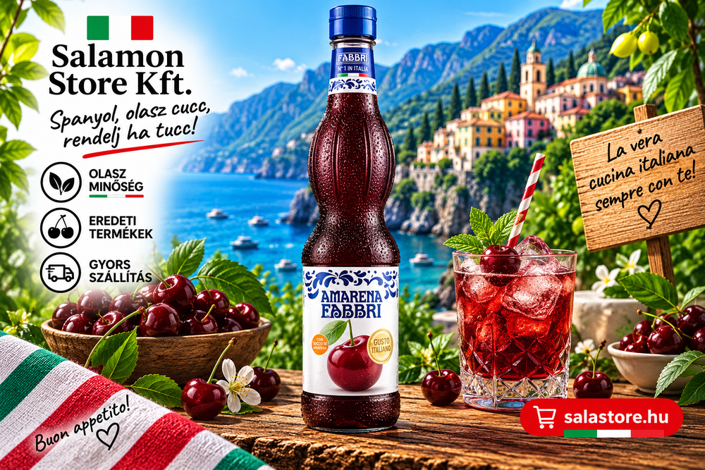 Fabbri szörp - vadmeggyszirup - 560 ml