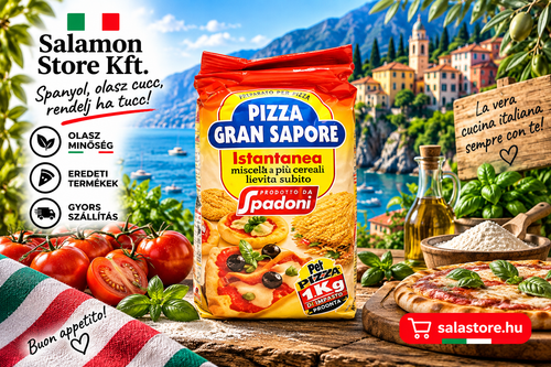Molino Spadoni Pizza Gran Sapore – Instant pizzaliszt keverék - 1000g
