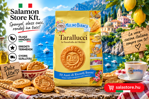 Tarallucci – omlós keksz friss tojással - 350g