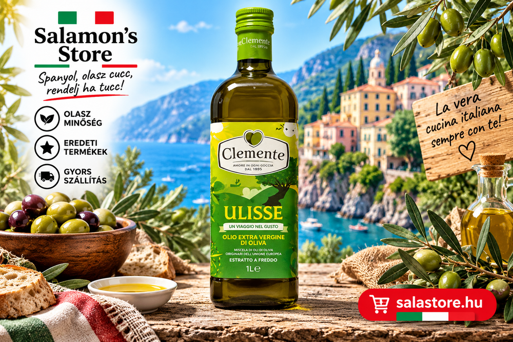 Clemente Ulisse – Extra szűz olívaolaj - 1000ml
