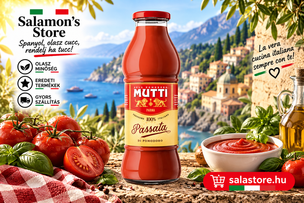 Mutti - 100 % olasz paradicsomszósz - 700 ml