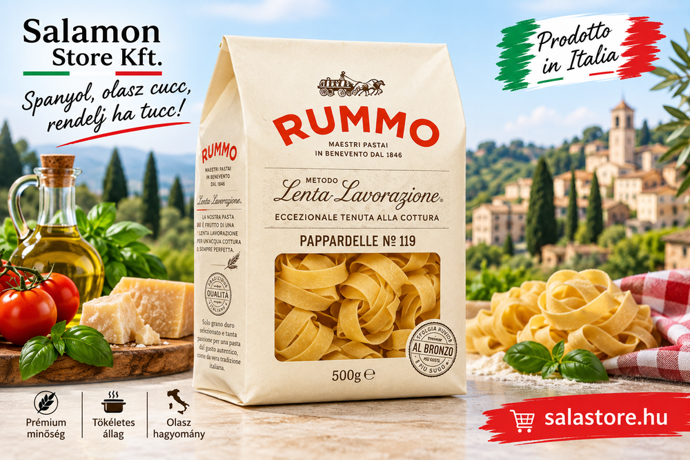 Rummo Pappardelle No 119 - tészta - durum - 500g