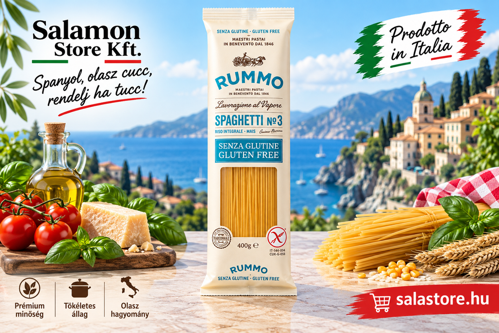 Rommo spagetti No 3 - gluténmentes - 400g