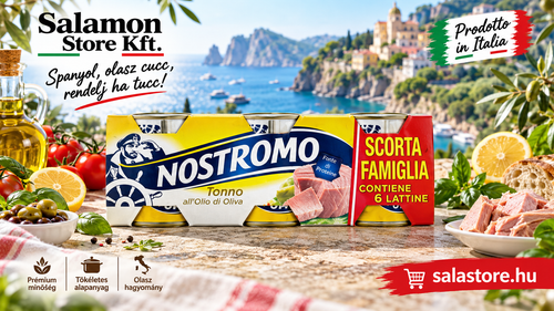 Nostromo - Tonno all’Olio di Oliva – Tonhal olívaolajban (6 x 70 g)