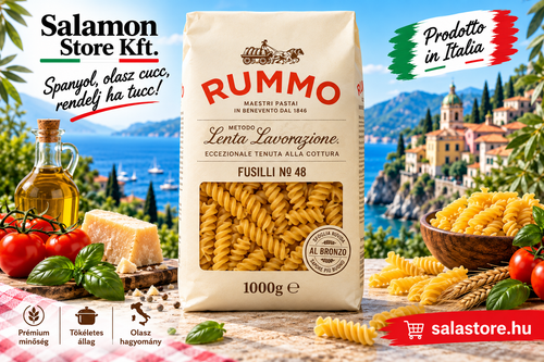 Fusilli N°48 – olasz spiráltészta durum búzából - 1000g