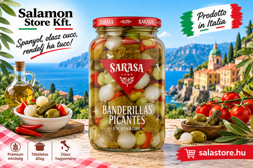Sarasa - tapas zöldségek fogpiszkálóra tűzve - 900g