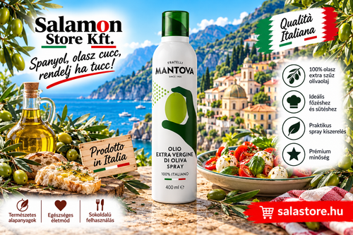 Mantova Extra Vergine di Oliva Olio Spray - Extra szűz olívaolaj spray - 400ml