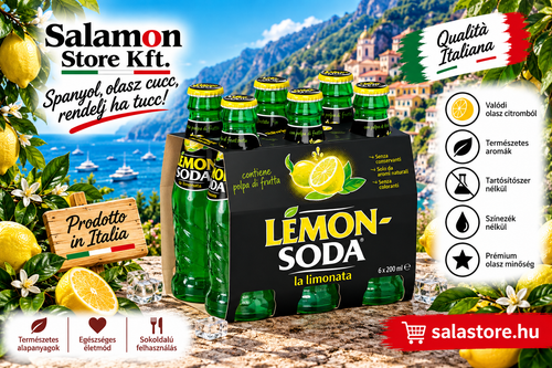 Lemon soda - 6x200 ml üveges