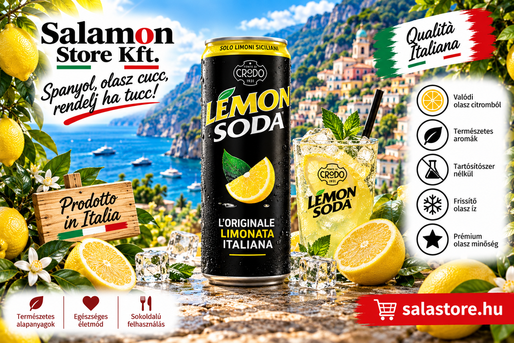 Lemon Soda – olasz citromos ital