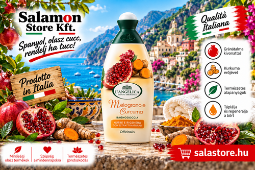 L'angelica Melograno & Curcuma – Fürdőhab - 500ml