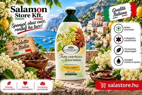 L'angelica Sambuco & Anice – Fürdőhab - 500ml