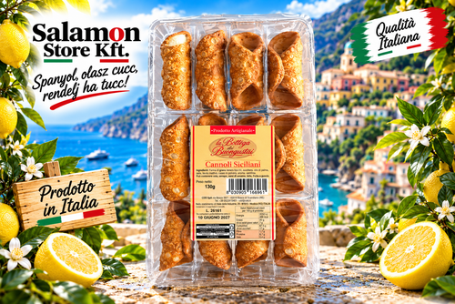 Canolli - Szicíliai töltetlen tésztaroló - 130g