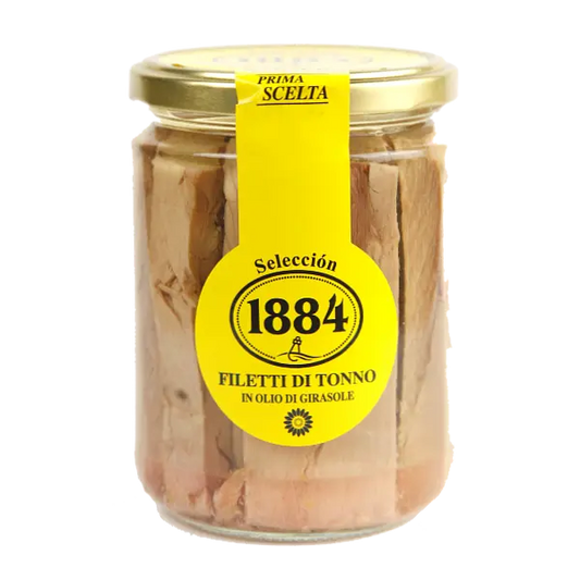 1884 -  tonhal filé napraforgó olajban