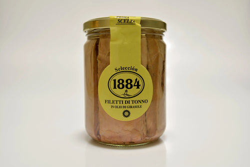 1884 -  tonhal filé napraforgó olajban