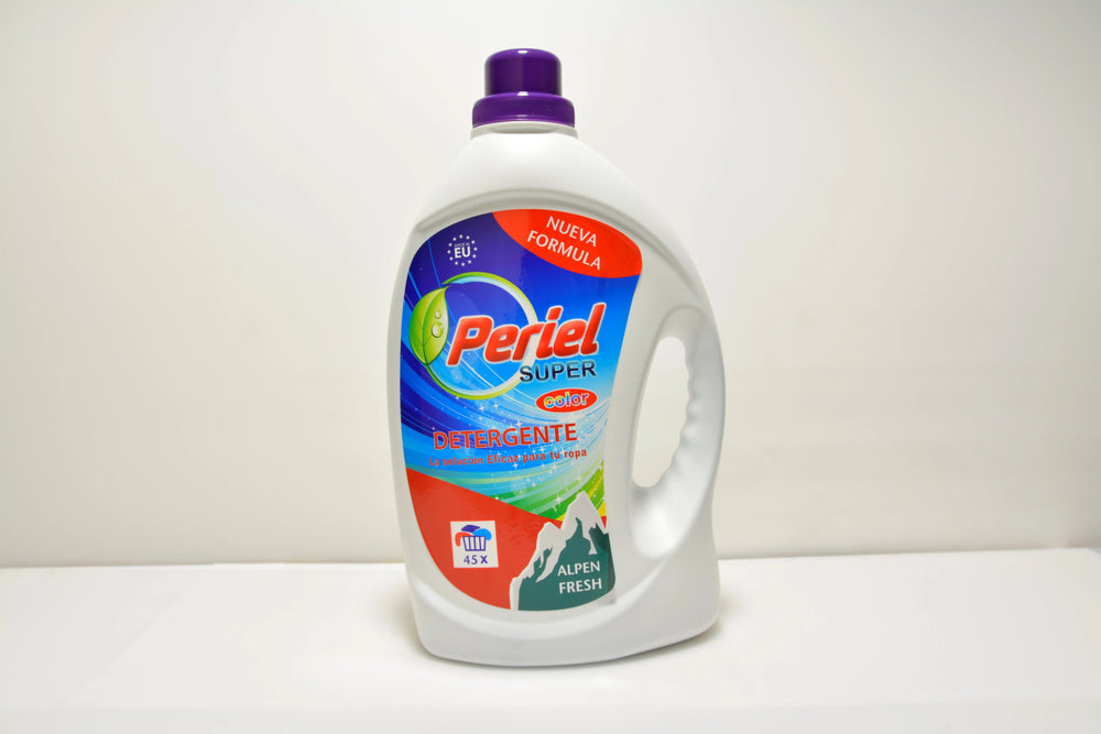 Periel Super Color Folyékony Mosógél - Alpine Fresh Illatú - 3 liter - Színes Ruhákra - 45 mosás