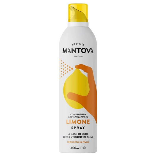 Mantova Limone Spray – Extra szűz olívaolaj citrom aromával - Salamon Store