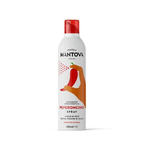 Mantova Olio al Peperoncino Spray – Extra szűz olívaolaj csípős chili aromával 400ml